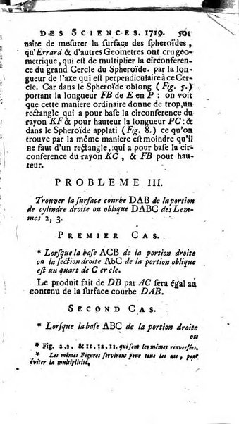 Histoire de l'Académie royale des sciences avec les Mémoires de mathematique & de physique, pour la même année, tires des registres de cette Académie.