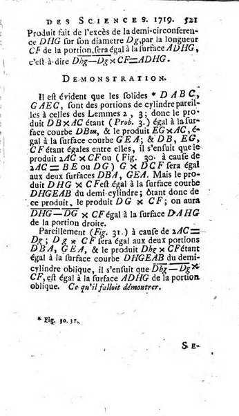 Histoire de l'Académie royale des sciences avec les Mémoires de mathematique & de physique, pour la même année, tires des registres de cette Académie.