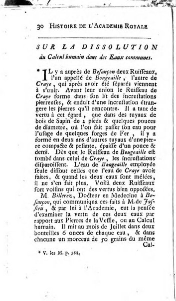 Histoire de l'Académie royale des sciences avec les Mémoires de mathematique & de physique, pour la même année, tires des registres de cette Académie.