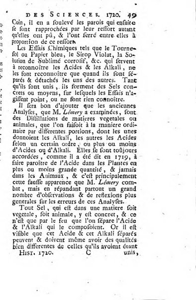 Histoire de l'Académie royale des sciences avec les Mémoires de mathematique & de physique, pour la même année, tires des registres de cette Académie.