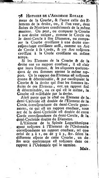 Histoire de l'Académie royale des sciences avec les Mémoires de mathematique & de physique, pour la même année, tires des registres de cette Académie.