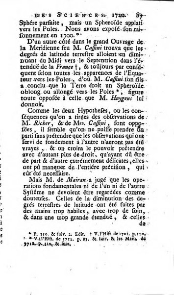 Histoire de l'Académie royale des sciences avec les Mémoires de mathematique & de physique, pour la même année, tires des registres de cette Académie.