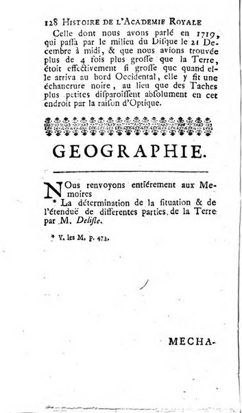 Histoire de l'Académie royale des sciences avec les Mémoires de mathematique & de physique, pour la même année, tires des registres de cette Académie.