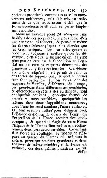 Histoire de l'Académie royale des sciences avec les Mémoires de mathematique & de physique, pour la même année, tires des registres de cette Académie.