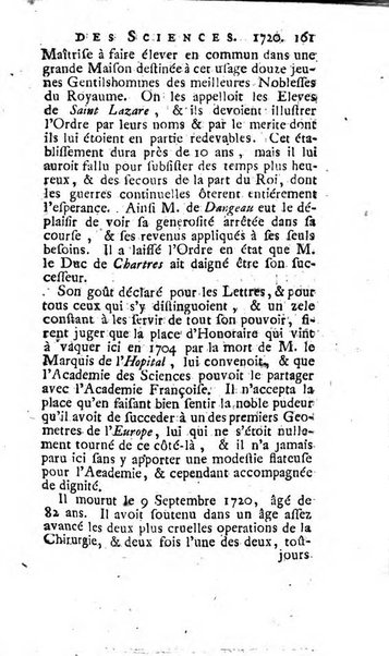 Histoire de l'Académie royale des sciences avec les Mémoires de mathematique & de physique, pour la même année, tires des registres de cette Académie.