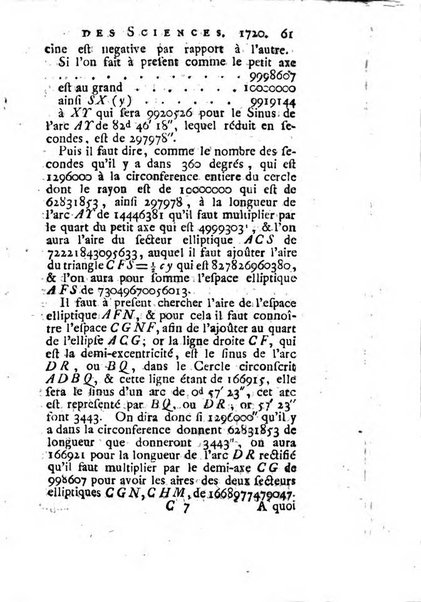 Histoire de l'Académie royale des sciences avec les Mémoires de mathematique & de physique, pour la même année, tires des registres de cette Académie.