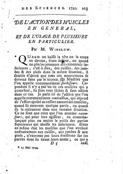 Histoire de l'Académie royale des sciences avec les Mémoires de mathematique & de physique, pour la même année, tires des registres de cette Académie.