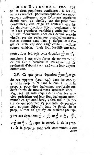 Histoire de l'Académie royale des sciences avec les Mémoires de mathematique & de physique, pour la même année, tires des registres de cette Académie.