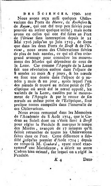 Histoire de l'Académie royale des sciences avec les Mémoires de mathematique & de physique, pour la même année, tires des registres de cette Académie.