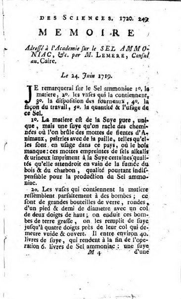 Histoire de l'Académie royale des sciences avec les Mémoires de mathematique & de physique, pour la même année, tires des registres de cette Académie.