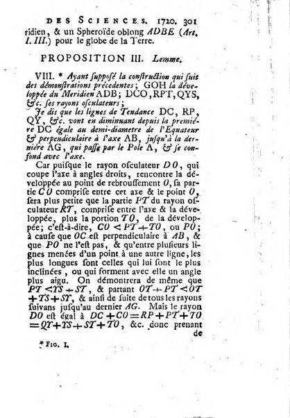 Histoire de l'Académie royale des sciences avec les Mémoires de mathematique & de physique, pour la même année, tires des registres de cette Académie.