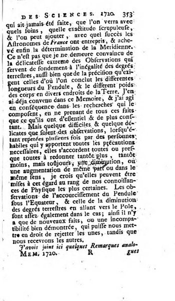 Histoire de l'Académie royale des sciences avec les Mémoires de mathematique & de physique, pour la même année, tires des registres de cette Académie.