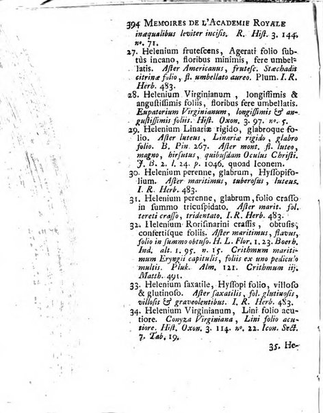 Histoire de l'Académie royale des sciences avec les Mémoires de mathematique & de physique, pour la même année, tires des registres de cette Académie.