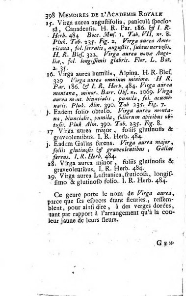 Histoire de l'Académie royale des sciences avec les Mémoires de mathematique & de physique, pour la même année, tires des registres de cette Académie.