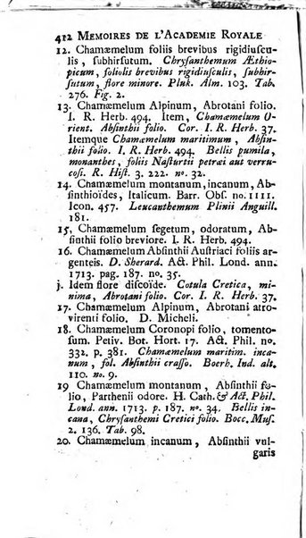 Histoire de l'Académie royale des sciences avec les Mémoires de mathematique & de physique, pour la même année, tires des registres de cette Académie.