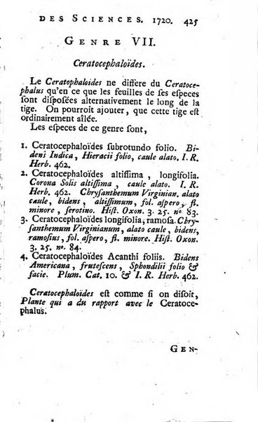 Histoire de l'Académie royale des sciences avec les Mémoires de mathematique & de physique, pour la même année, tires des registres de cette Académie.