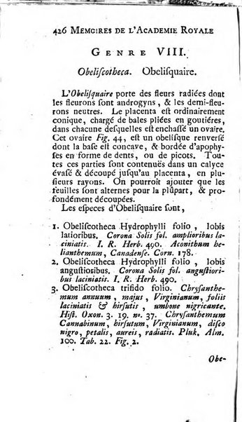 Histoire de l'Académie royale des sciences avec les Mémoires de mathematique & de physique, pour la même année, tires des registres de cette Académie.