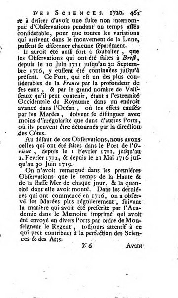 Histoire de l'Académie royale des sciences avec les Mémoires de mathematique & de physique, pour la même année, tires des registres de cette Académie.