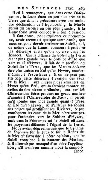 Histoire de l'Académie royale des sciences avec les Mémoires de mathematique & de physique, pour la même année, tires des registres de cette Académie.