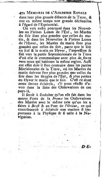 Histoire de l'Académie royale des sciences avec les Mémoires de mathematique & de physique, pour la même année, tires des registres de cette Académie.