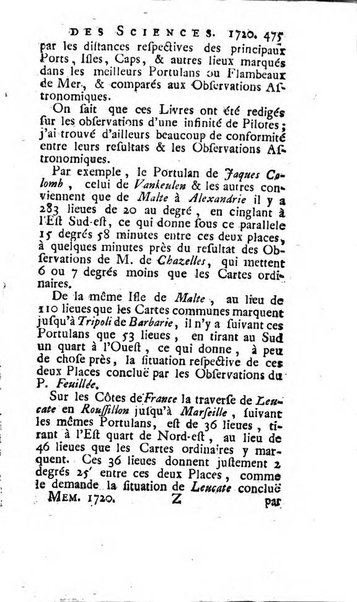 Histoire de l'Académie royale des sciences avec les Mémoires de mathematique & de physique, pour la même année, tires des registres de cette Académie.