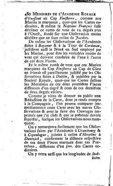 Histoire de l'Académie royale des sciences avec les Mémoires de mathematique & de physique, pour la même année, tires des registres de cette Académie.