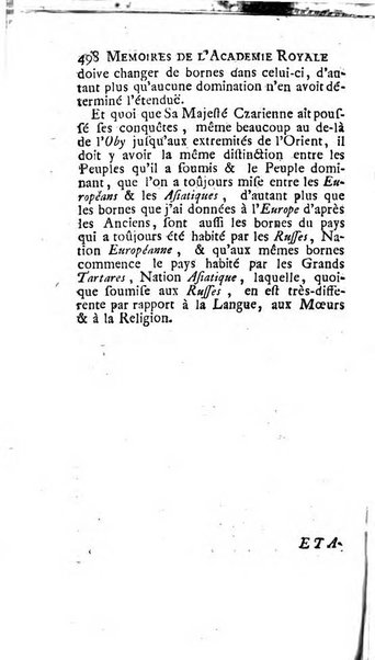 Histoire de l'Académie royale des sciences avec les Mémoires de mathematique & de physique, pour la même année, tires des registres de cette Académie.