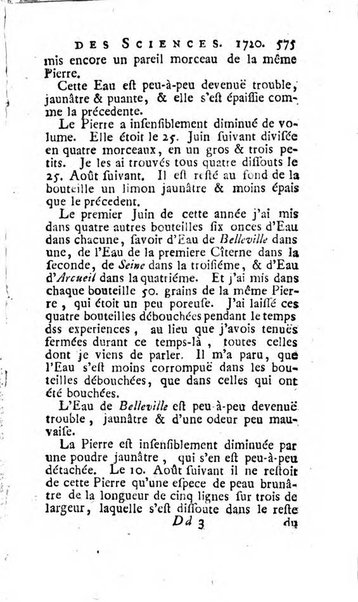 Histoire de l'Académie royale des sciences avec les Mémoires de mathematique & de physique, pour la même année, tires des registres de cette Académie.