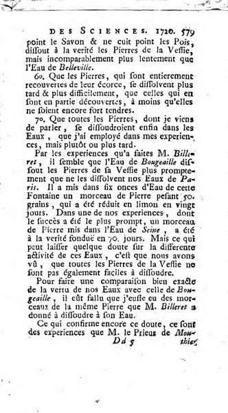 Histoire de l'Académie royale des sciences avec les Mémoires de mathematique & de physique, pour la même année, tires des registres de cette Académie.