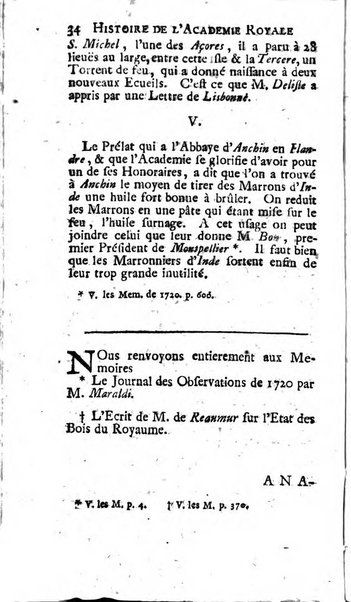 Histoire de l'Académie royale des sciences avec les Mémoires de mathematique & de physique, pour la même année, tires des registres de cette Académie.