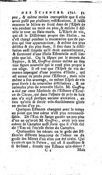 Histoire de l'Académie royale des sciences avec les Mémoires de mathematique & de physique, pour la même année, tires des registres de cette Académie.