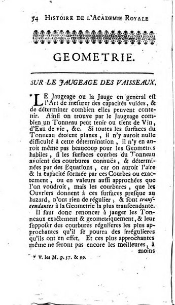 Histoire de l'Académie royale des sciences avec les Mémoires de mathematique & de physique, pour la même année, tires des registres de cette Académie.