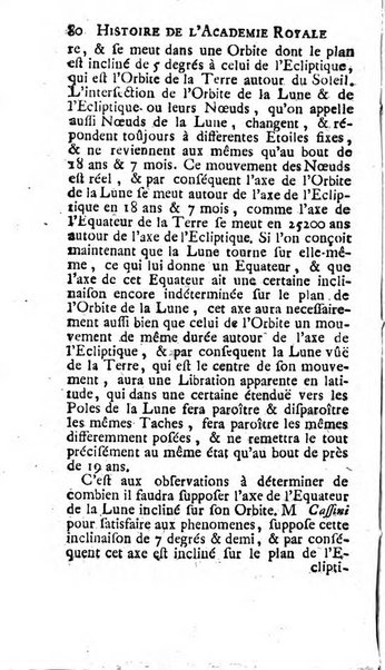 Histoire de l'Académie royale des sciences avec les Mémoires de mathematique & de physique, pour la même année, tires des registres de cette Académie.