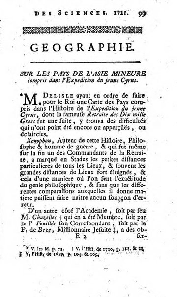 Histoire de l'Académie royale des sciences avec les Mémoires de mathematique & de physique, pour la même année, tires des registres de cette Académie.