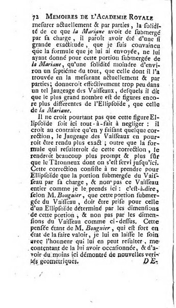 Histoire de l'Académie royale des sciences avec les Mémoires de mathematique & de physique, pour la même année, tires des registres de cette Académie.