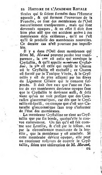 Histoire de l'Académie royale des sciences avec les Mémoires de mathematique & de physique, pour la même année, tires des registres de cette Académie.