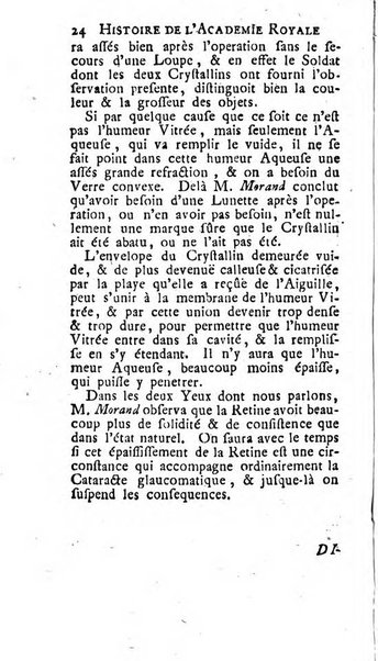 Histoire de l'Académie royale des sciences avec les Mémoires de mathematique & de physique, pour la même année, tires des registres de cette Académie.