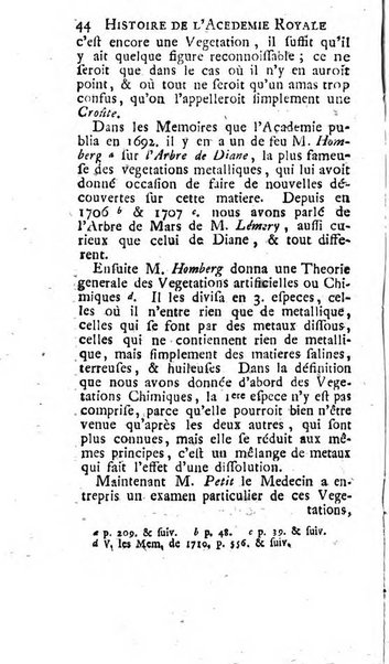 Histoire de l'Académie royale des sciences avec les Mémoires de mathematique & de physique, pour la même année, tires des registres de cette Académie.