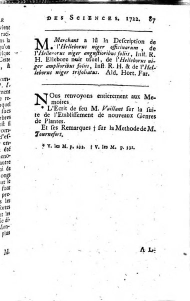 Histoire de l'Académie royale des sciences avec les Mémoires de mathematique & de physique, pour la même année, tires des registres de cette Académie.