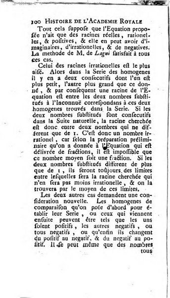 Histoire de l'Académie royale des sciences avec les Mémoires de mathematique & de physique, pour la même année, tires des registres de cette Académie.