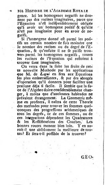 Histoire de l'Académie royale des sciences avec les Mémoires de mathematique & de physique, pour la même année, tires des registres de cette Académie.