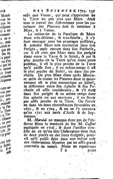 Histoire de l'Académie royale des sciences avec les Mémoires de mathematique & de physique, pour la même année, tires des registres de cette Académie.