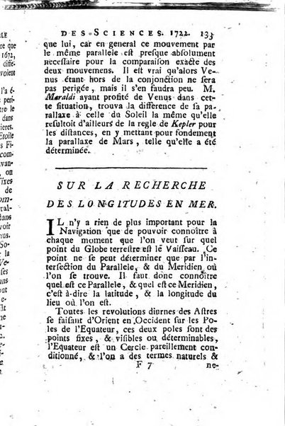 Histoire de l'Académie royale des sciences avec les Mémoires de mathematique & de physique, pour la même année, tires des registres de cette Académie.