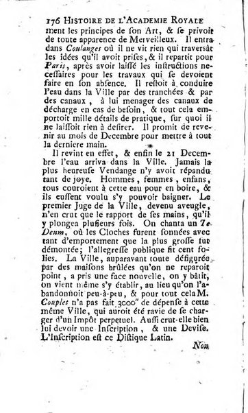 Histoire de l'Académie royale des sciences avec les Mémoires de mathematique & de physique, pour la même année, tires des registres de cette Académie.