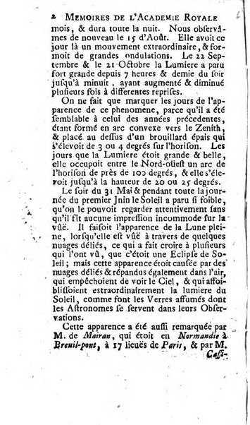 Histoire de l'Académie royale des sciences avec les Mémoires de mathematique & de physique, pour la même année, tires des registres de cette Académie.