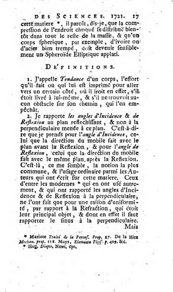 Histoire de l'Académie royale des sciences avec les Mémoires de mathematique & de physique, pour la même année, tires des registres de cette Académie.