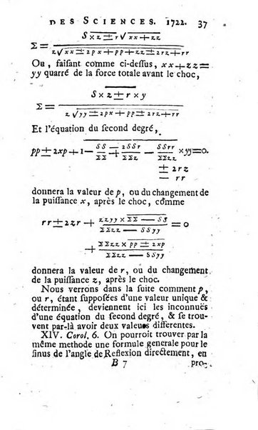 Histoire de l'Académie royale des sciences avec les Mémoires de mathematique & de physique, pour la même année, tires des registres de cette Académie.