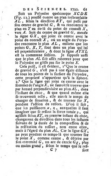 Histoire de l'Académie royale des sciences avec les Mémoires de mathematique & de physique, pour la même année, tires des registres de cette Académie.