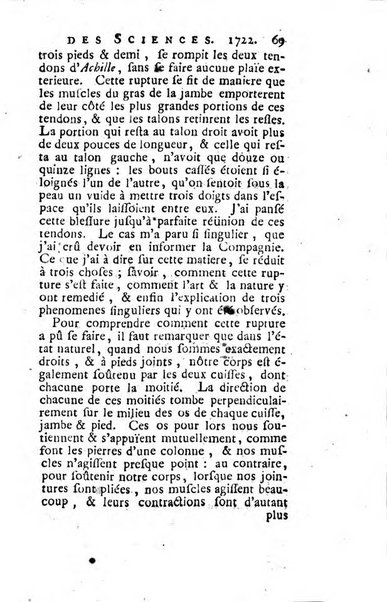 Histoire de l'Académie royale des sciences avec les Mémoires de mathematique & de physique, pour la même année, tires des registres de cette Académie.