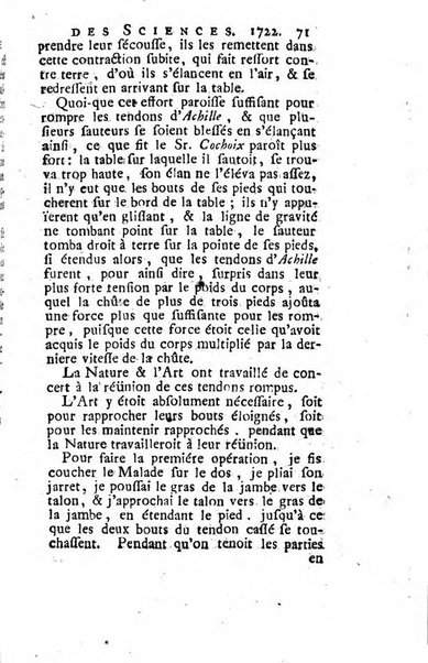 Histoire de l'Académie royale des sciences avec les Mémoires de mathematique & de physique, pour la même année, tires des registres de cette Académie.